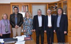 Meeting with the Rector of  St. Kliment Ohridski University τof Bitola